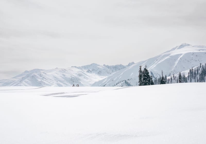 Gulmarg Gondola cable car climbing towards the snow line on Apharwat Peak